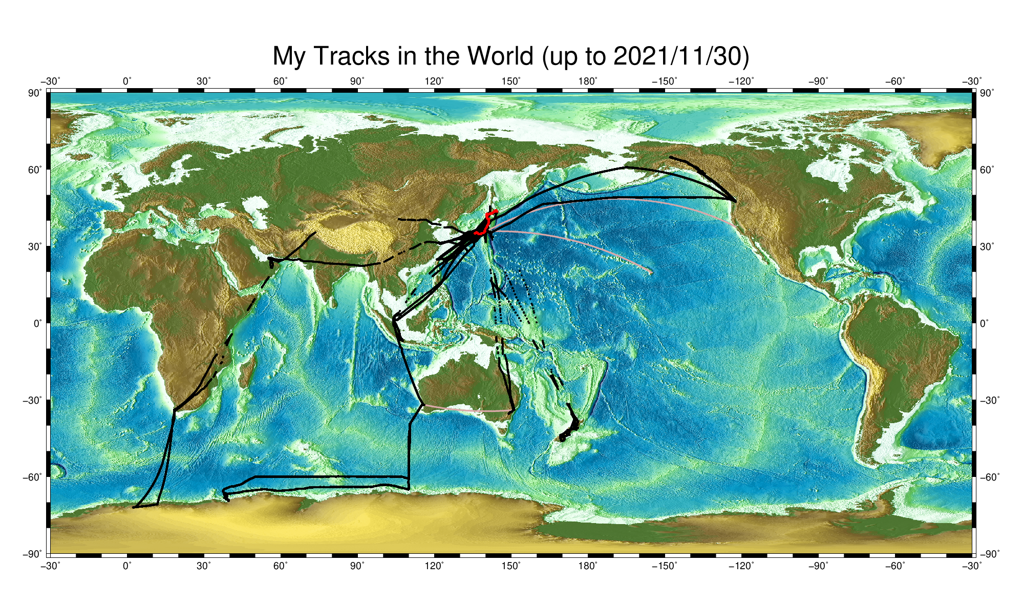 地図 京都大学 測地学研究室 風間卓仁